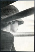 cca 1976 Iván Béla: Kitekintés, feliratozott, vintage fotóművészeti alkotás, a magyar fotográfia avantgarde korszakából, ezüstzselatinos fotópapíron, 23,9x16,1 cm