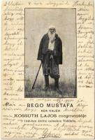 1903 Ada Kaleh, Bego Mustafa, Kossuth Lajos megmentője. 1849-ben átvitte csónakon Vidinbe / Turkish bey (EK)