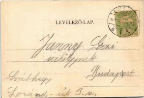 1903 Ada Kaleh, Bego Mustafa, Kossuth Lajos megmentője. 1849-ben átvitte csónakon Vidinbe / Turkish ...