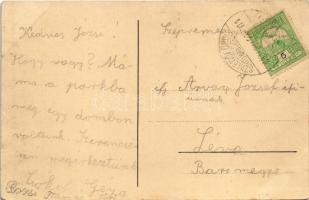 Szklenófürdő, Sklené Teplice; Ásvány gőzfürdő és templom / steam spa and church (Rb)