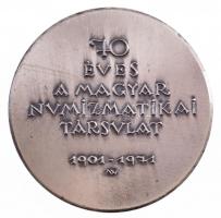 Madarassy Walter (1909-1994) 1971. "70 éves a Magyar Numizmatikai Társulat 1901-1971" kéto...
