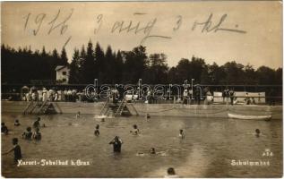 1916 Tobelbad b. Graz, Kurort, Schwimmbad / spa, swimming pool. photo