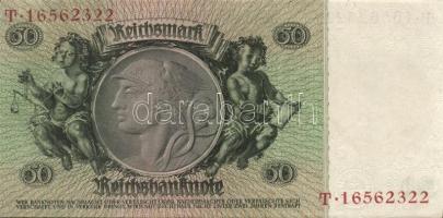 Német 3. Birodalom 1933. 50M "békenyomat" 8 jegyű sorszámokkal T:I