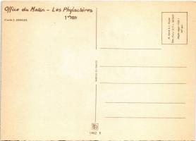 Office du Matin - Les Phylacteres / Judaica art postcard s: S. Seeberger