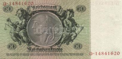 Német 3. Birodalom 1933. 50M "békenyomat" 8 jegyű sorszámokkal T:I