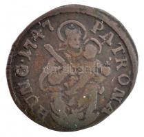 1747K-B Denár billon "Mária Terézia" (0,60g) T:2 R! / Hungary 1747K-B Denar billon "M...