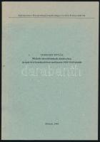 Vegyes Miskolccal kapcsolatos különlenyomat, 7 db: 

Dobrossy István-Iglói Gyula: Koronauradalmi é...