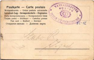 Gentleman at the bowling alley. litho + "Erzsébetfalvai Ált. Munkás Dalkör" (EK)