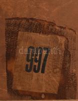 Székely Bertalan (1835-1910): A Pécsi Székesegyház Szent Mór kápolna részletének freskóterve, 1887-8...