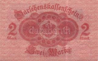 Német Birodalom /Császárság 1914. 2M (12x) alapnyomatos piros "pecséttel", egymás utáni il...