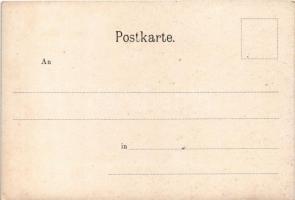 Gruss aus... Schneeheil! Wintersportverlag, Berlin SW. 46. liefert: Schneeschuhe, Rennwölfe etc. / W...