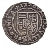 1526A-V/HK Denár Ag II. Lajos (0,59g) T:1- patina / Hungary 1526A-V/HK Denar Ag Louis II (0,59g) C:AU patina Huszár: 841., Unger I.: 673.a