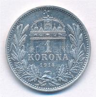 1914KB 1K Ag "Ferenc József" T:1- kis ph, karc
Adamo K5.1