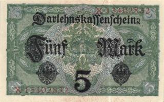 Német Birodalom /Császárság 1917. 5M T:I