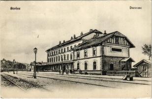 Stróze, Dworzec / railway station