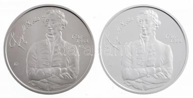 2014. 2000Ft Cu-Ni "Fáy András" + 5000Ft Ag "Fáy András" tanúsítvánnyal, tájékoz...