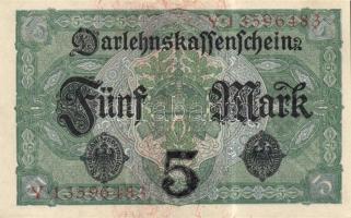 Német Birodalom /Császárság 1917. 5M T:I