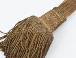 k.u.k. 1861M gyalogostiszti kard tiszti kardbojttal. H. Fischer Prag gyártói jelzéssel a pengén. / I...