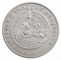 2001. 3000Ft Ag "Ezeréves a magyar pénzverés" kapszulában, tanúsítvánnyal, tájékoztatóval ...