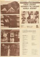 1986 Építészet - Belsőépítészet 5. Műhelymunka. Finta József, Herrer-Y M. Caesar, Király József kiál...