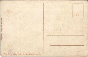 Torockó, Rimetea; Toroczkói pártás leányok. Erdélyi udvari fényképész felvétele. Vasúti levelezőlapá...