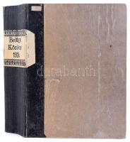 1924 Belügyi Közlöny. Kiadja: M. Kir. Belügyminisztérium. XXIX. évf. 1-58. sz. 1924. jan. 6.-dec. 30...