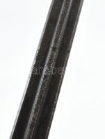 M. kir. honv. 1935M/1941M célzótüskés legénységi szurony, utánfestett hüvellyel, szuronypapuccsal sz...