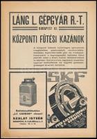 1934 Technika. A Magyar Mérnökök Lapja. XV. évf. 4. sz. Szerk.: Dr. Pattanttyús Á. Géza. Bp., 1934, ...