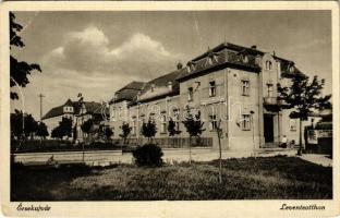 1941 Érsekújvár, Nové Zámky; Leventeotthon / Hungarian paramilitary youth organizations house (EB)