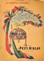 cca 1925-1945 Trianonnal, irredentizmussal kapcsolatos anyag, benne a Pesti Hírlap és a Képes Vasárn...