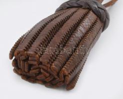 k.u.k. legénységi bőr kardbojt. Jó állapotban / Military private's leather sword knot