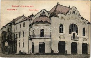 1917 Kecskemét, Iparos Otthon kávéház és étterem. Galánthai Fekete Mihály kiadása