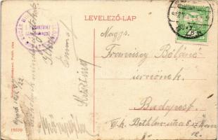 1912 Budapest XII. Zugliget. Schwarz J. 19310. (EK)