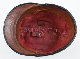 k.u.k. 1891M gyalogos tiszti csákó (főhadnagy-hadnagy) 1911M csákócímerrel. Rosenthal Pest gyártói j...