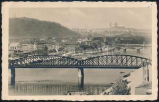 1947 Sparta - Ujpest (5:2) barátságos labdarúgó mérközésről a magyar csapat tagjai által aláírt képe...