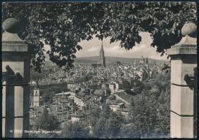 1948 Grasshoppers - Ujpest (6:0) barátságos labdarúgó mérkőzésről a magyar csapat tagjai által aláír...