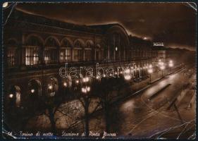 1947 Olaszország - Magyarország (3:2) labdarúgó mérkőzésről a magyar csapat tagjai által aláírt képe...