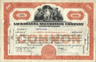 USA 1908-47. 16db klf részvény, jobb motívumokkal, mint vasút