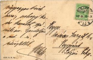 1912 Budapest VI. Andrássy út és Opera, The Mutual New York Életbiztosító Társaság, Windsor nagy káv...