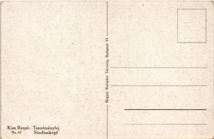 Tanulmányfej. Cigánylány / Studienkopf / Head study. Hungarian Gypsy lady art postcard. Magyar Rotop...