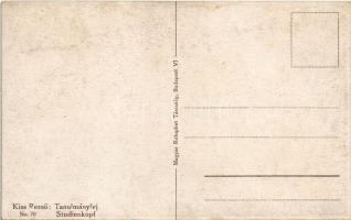 Tanulmányfej. Cigánylány / Studienkopf / Head study. Hungarian Gypsy lady art postcard. Magyar Rotop...