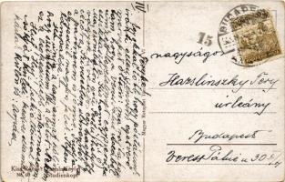 Tanulmányfej. Cigánylány / Studienkopf / Head study. Hungarian Gypsy lady art postcard. Magyar Rotop...