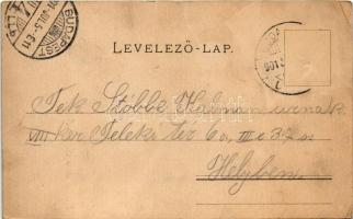 1901 Segesvár, Schässburg, Sighisoara; Evangélikus vártemplom. Fritz Teutsch / Lutheran castle churc...