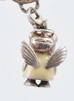 Thomas Sabo ezüst (Ag) szárnyas medve figura, karkötőn. Jelzett, br 9,6 g