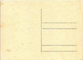 Boldog magyar karácsonyt! Irredenta művészlap / Hungarian irredenta propaganda art postcard s: Pálff...