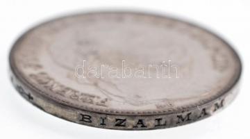 1914KB 2K Ag "Ferenc József" Körmöcbánya (9,97g) T:2 kis patina / Hungary 1914KB 2 Korona ...