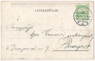 1912 Budapest III. Rómaifürdő, Római fürdő részlet. Korvin Testvérek kiadása (EK)