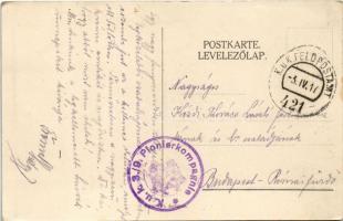 1917 Húsvét. Károly császár és király nevét viselő Cs. és kir. 19. gyalogezred rokkantalapja. Tábori...