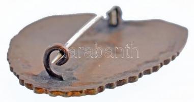 ~1930. "Országos Frontharcos Szövetség Bajtársi Szolgálatért" Br kitüntető jelvény, hátold...