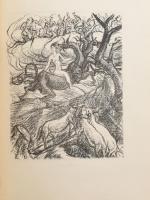 Szent János mennyei jelenésekről való könyve. Márffy Ödön kőrajzaival. Bp., (1921), Amicus,(Gyoma, K...